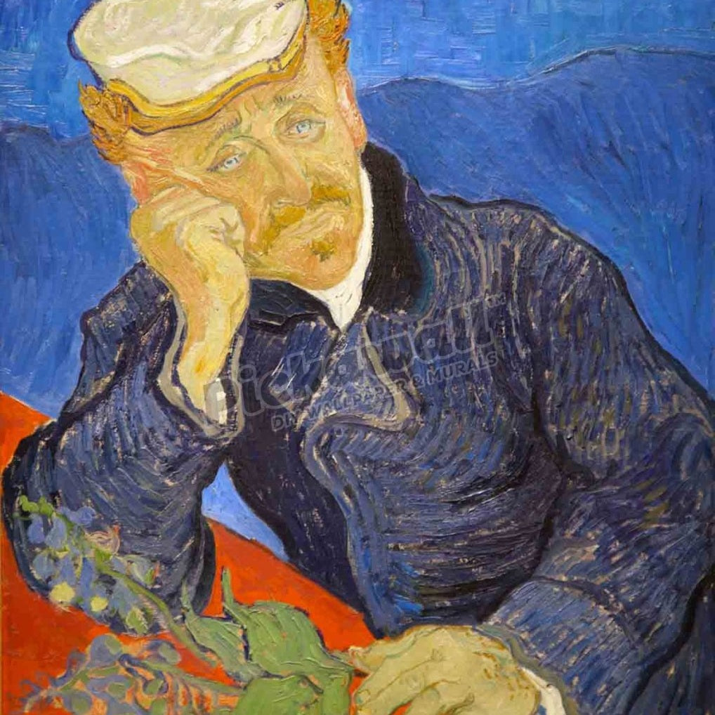 Dr Paul Gachet, 1980, by Vincent van Gogh - Pickawall