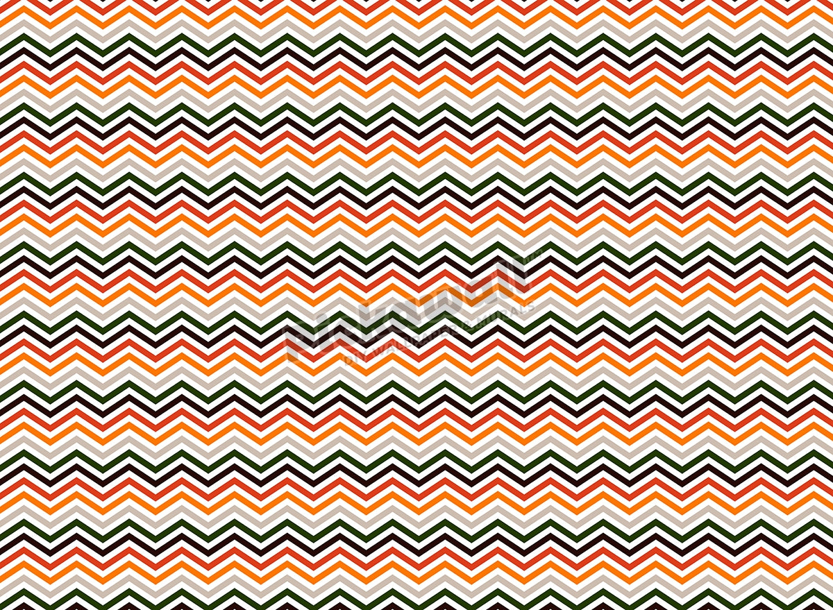 Bold multicoloured chevron