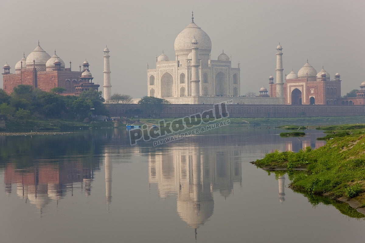 Taj Mahal, River Yamuna, Agra, India