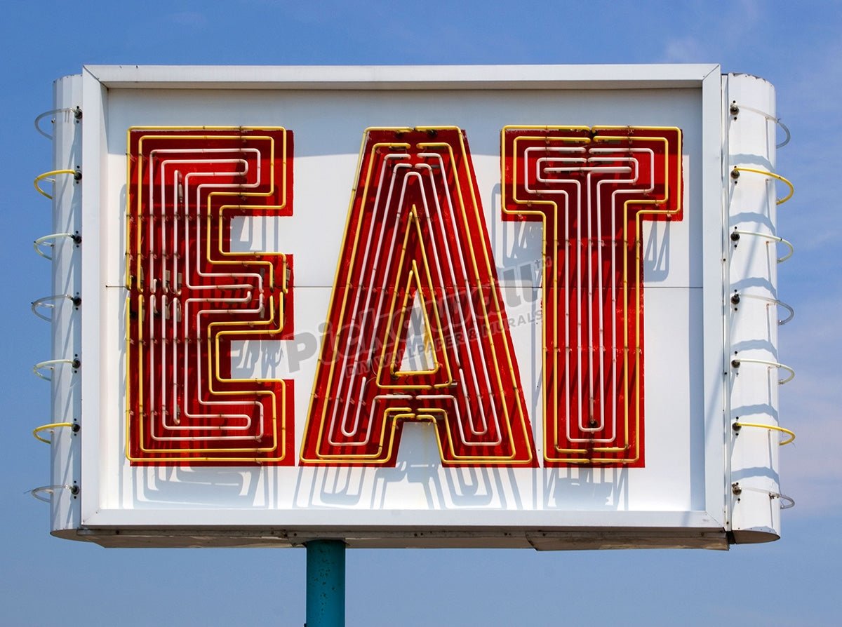 Eat Sign - Pickawall