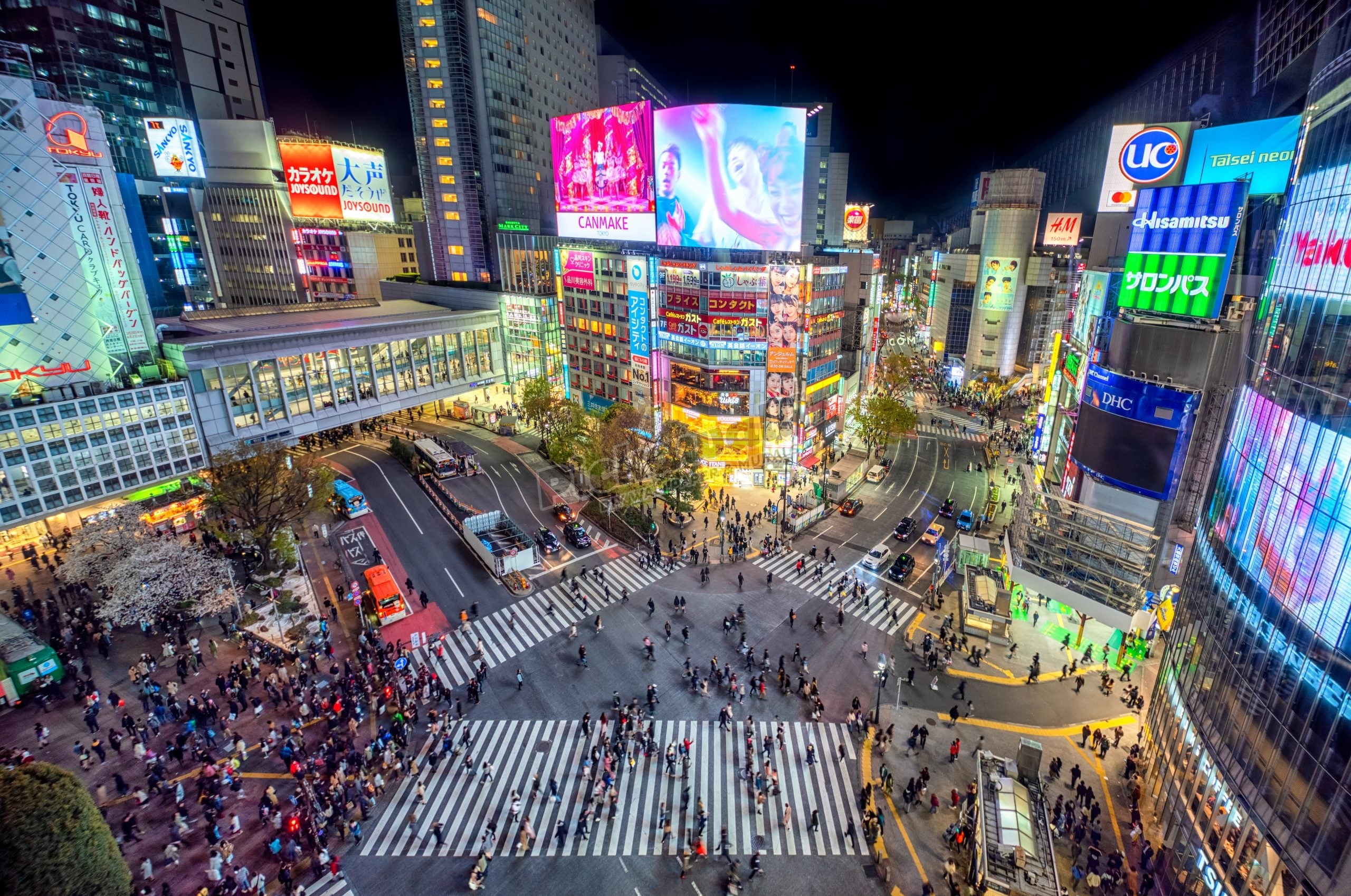 Shibuya Crossing, Tokyo, Japan