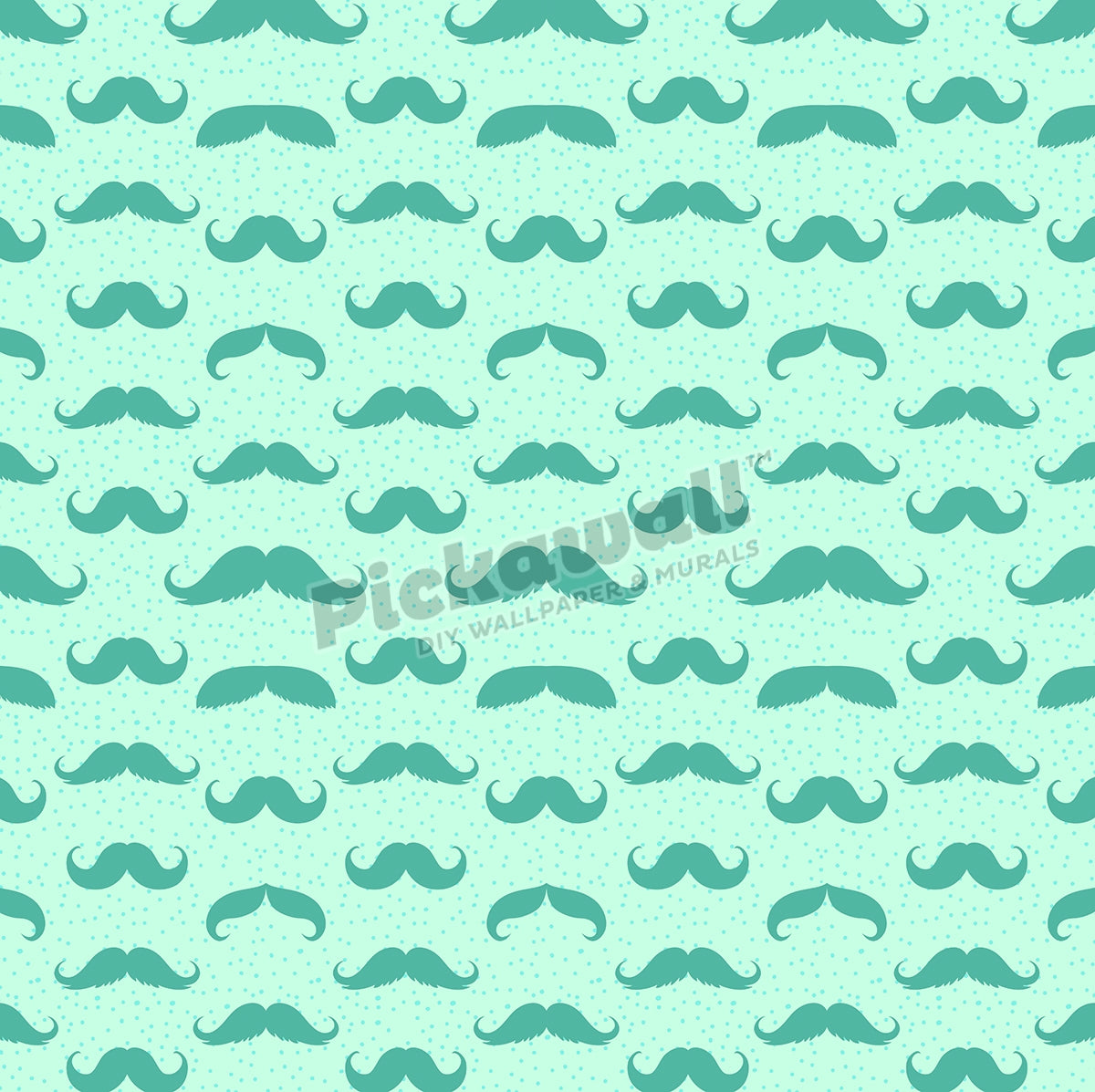 Moustache large and small pattern