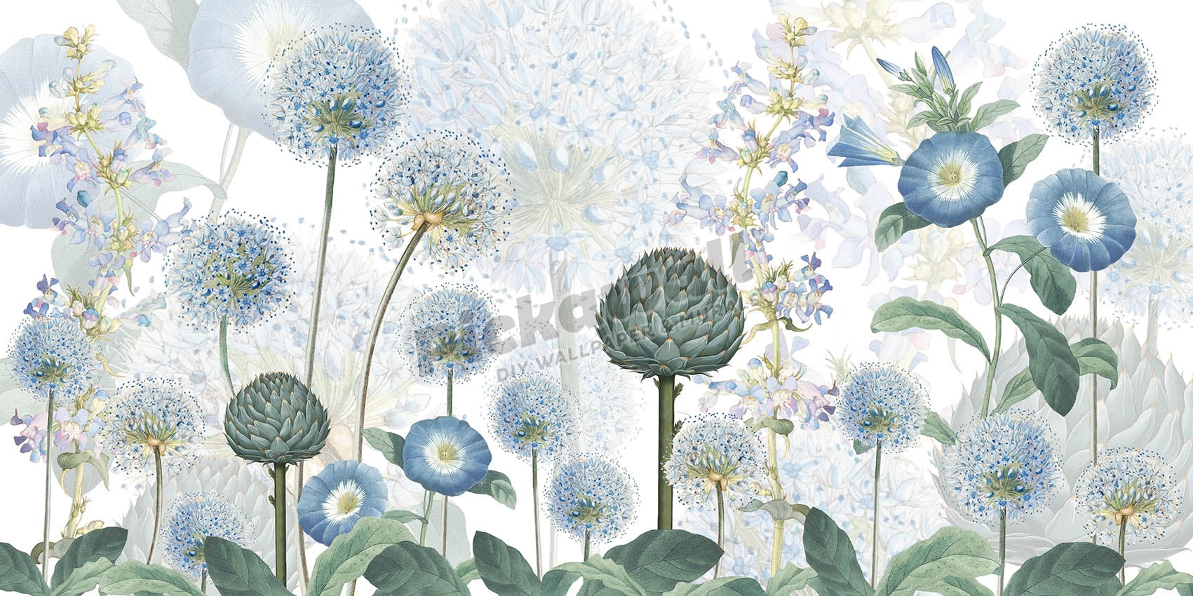Blue Wild Meadow by Sir Edward