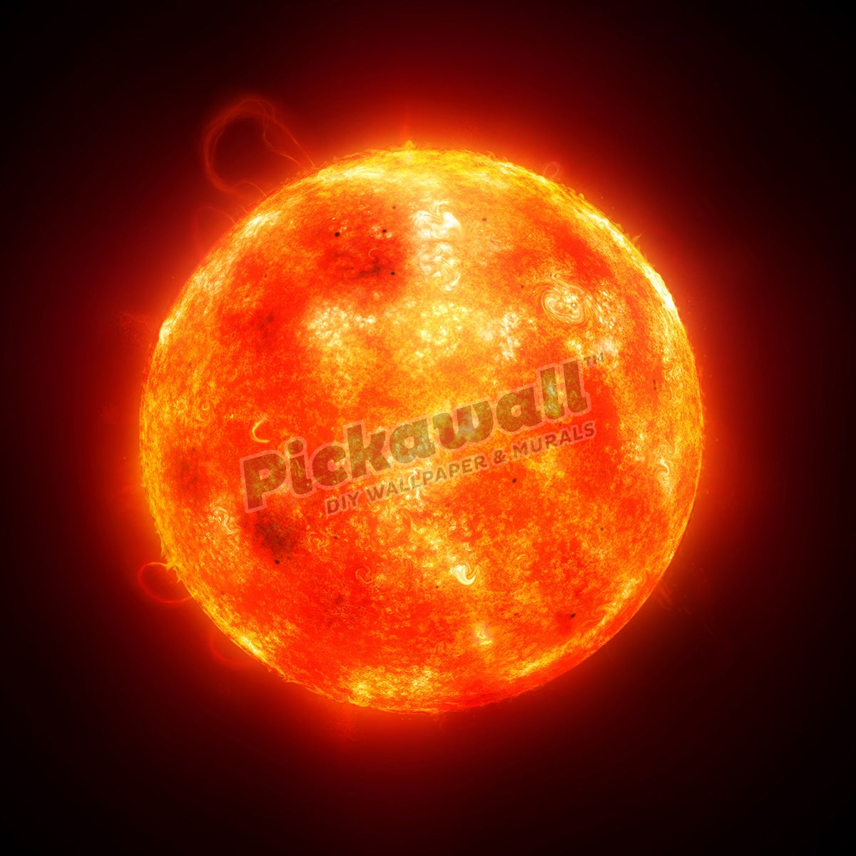 Solar activity, artwork