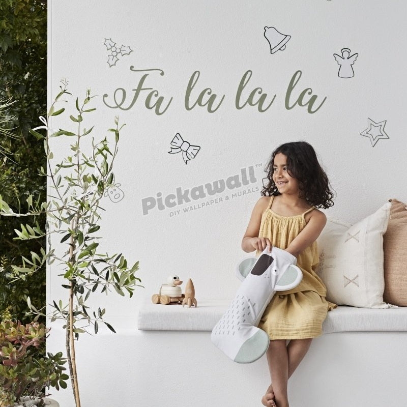 Fa La La La La Decals - Pickawall