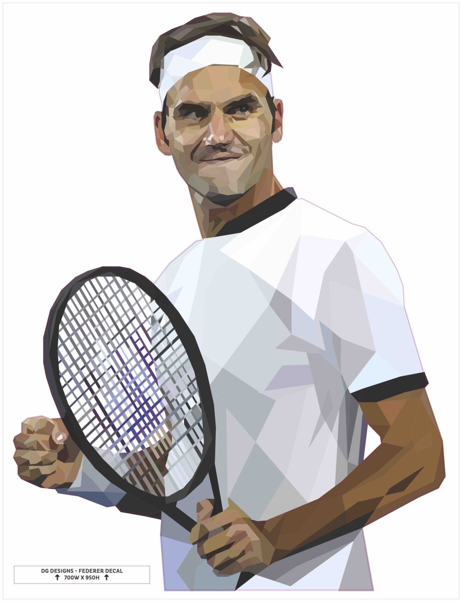 Fearless Federer by DG Designs - Pickawall