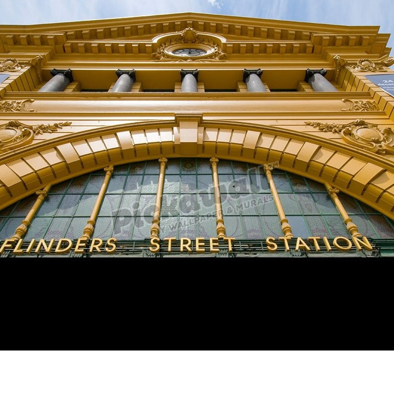 Flinders Street Railway Station in Melbourne Victoria Australia - Pickawall