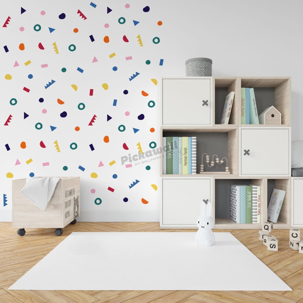 Funky Shape Decals by Little Raww - Pickawall