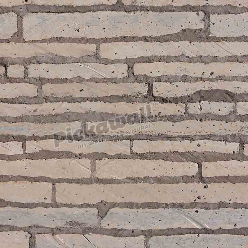 Granite flagstone pavement wall - Pickawall