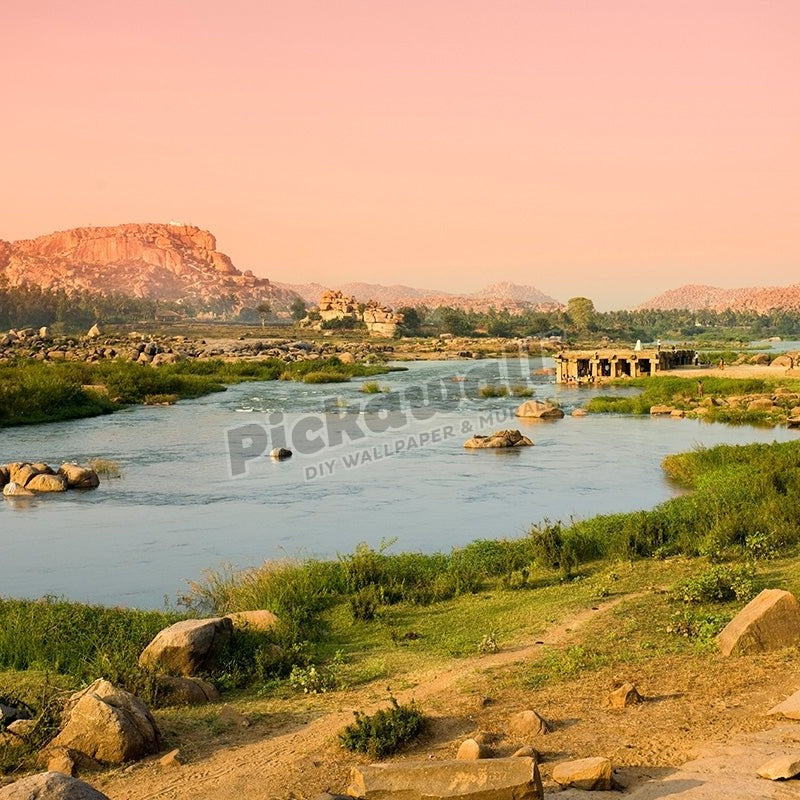 Hampi River - Pickawall