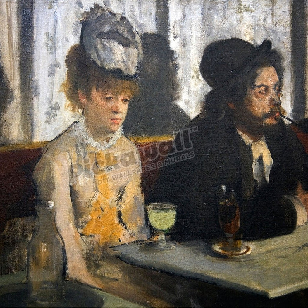 In a Cafe or The Absinthe by Edgar Degas Musee D'Orsay - Pickawall