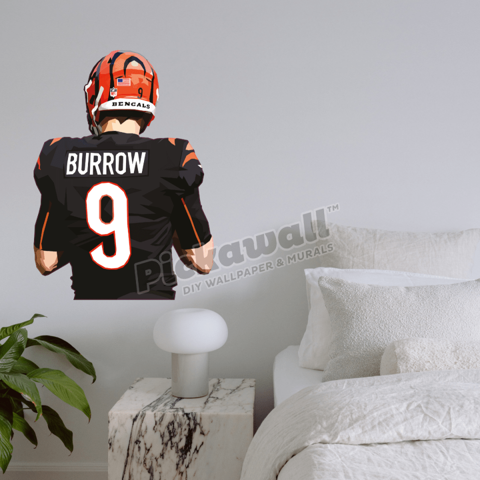 Joe Burrow NFL Jersey Decal by DG Designs - Pickawall