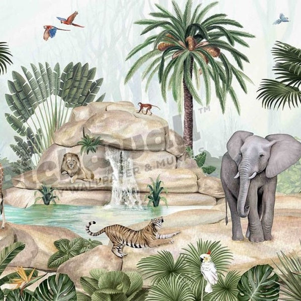 Jolly Jungle by Kikki Belle - Pickawall