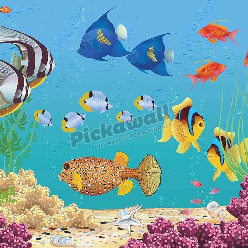 Kids Nursery - Aquarium - Pickawall