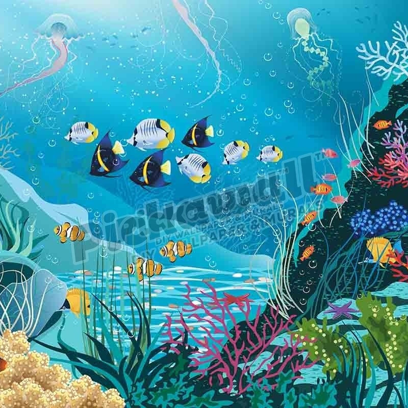 Kids Nursery - underwater - Pickawall