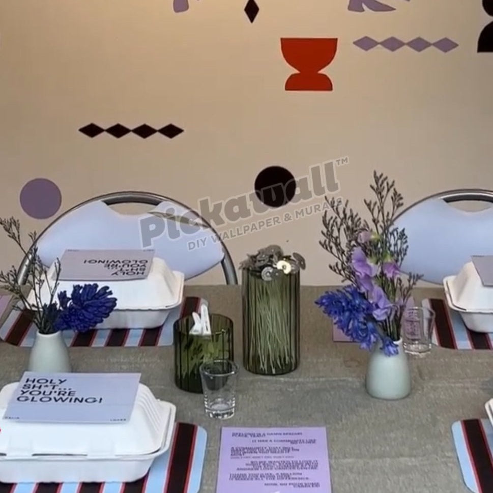 Large Shapes Decals by Celia Loves - Pickawall