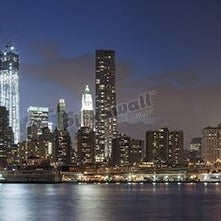 Manhattan and the Brooklyn Bridge, New York - Pickawall