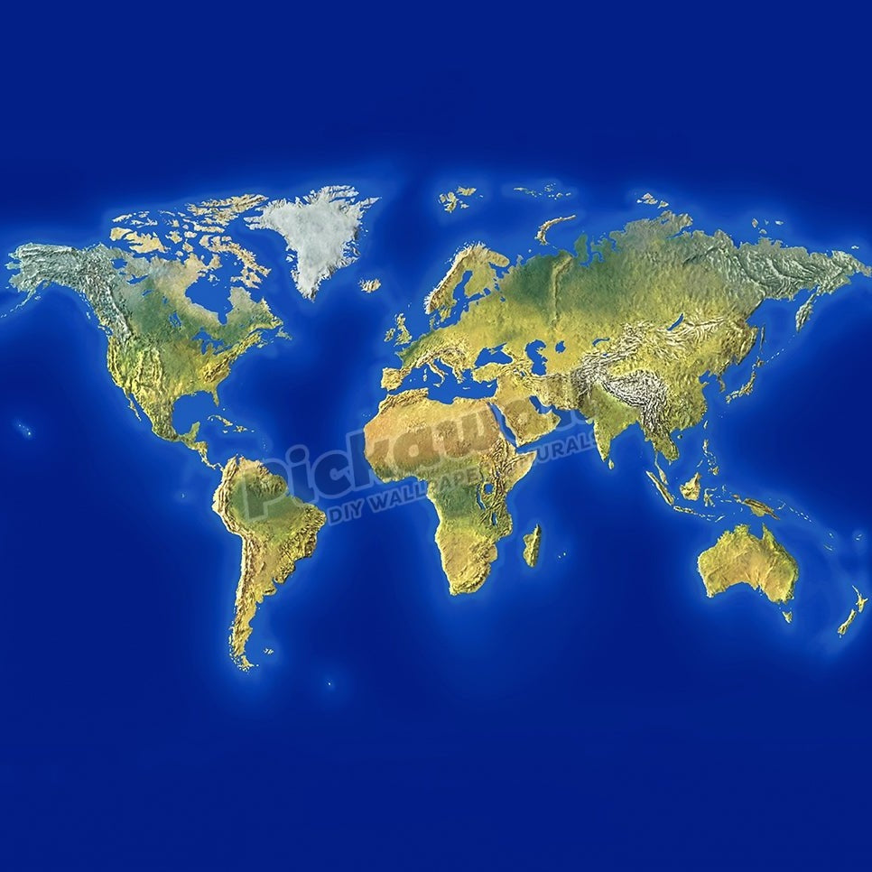 Map of the world - Pickawall