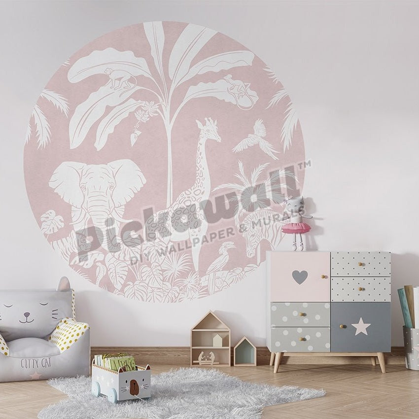 Monochrome Jungle Decal by Kikki Belle - Pickawall
