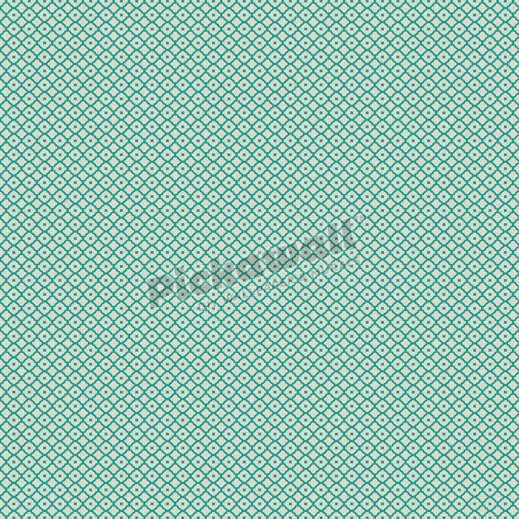 Mosaic teal tile pattern, featured on 'The Living Room - Channel 10' - Pickawall