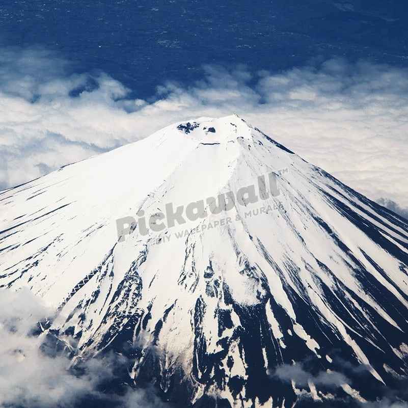 Mt. Fuji from the sky - Pickawall