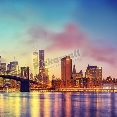 New York- Brooklyn and Manhattan bridge' - Pickawall