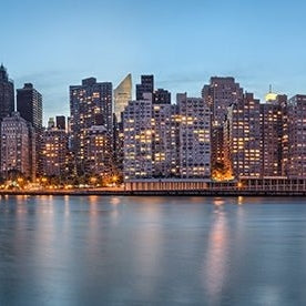 New York Midtown Panorama at dusk - Pickawall