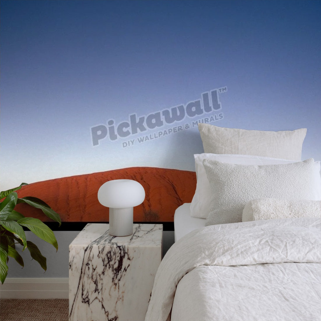 Uluru (Ayers Rock), Australia wallpaper in a bedroom - Pickawall