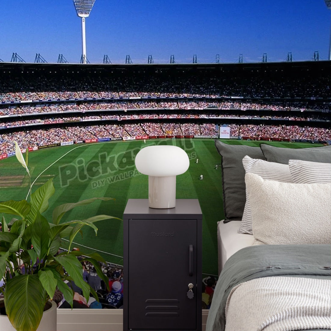 Melbourne Cricket Ground (MCG) Boxing Day Cricket Test (Australia Vs. England) wallpaper in a bedroom - Pickawall