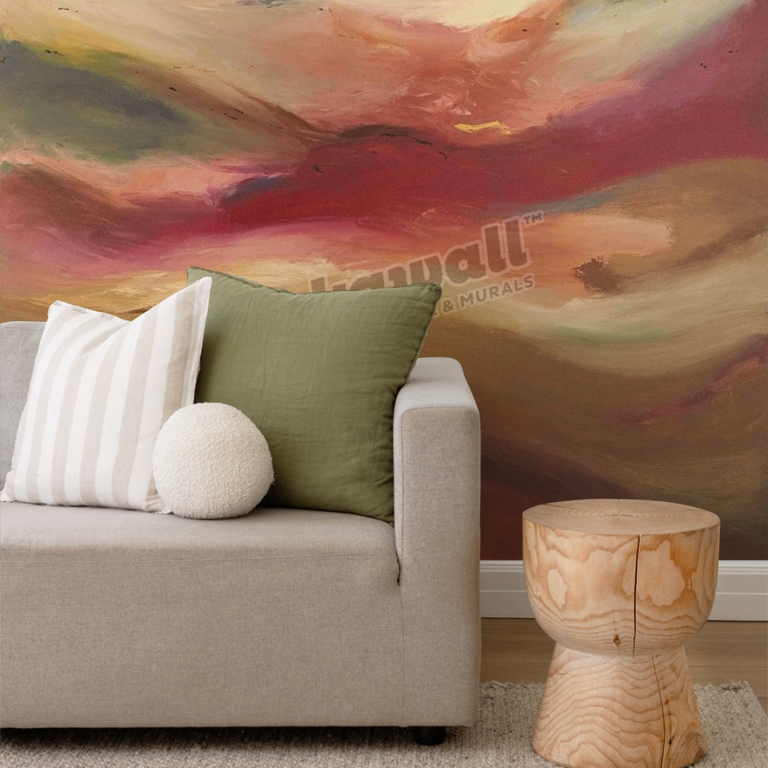 Enchantment wallpaper in a living room - Pickawall