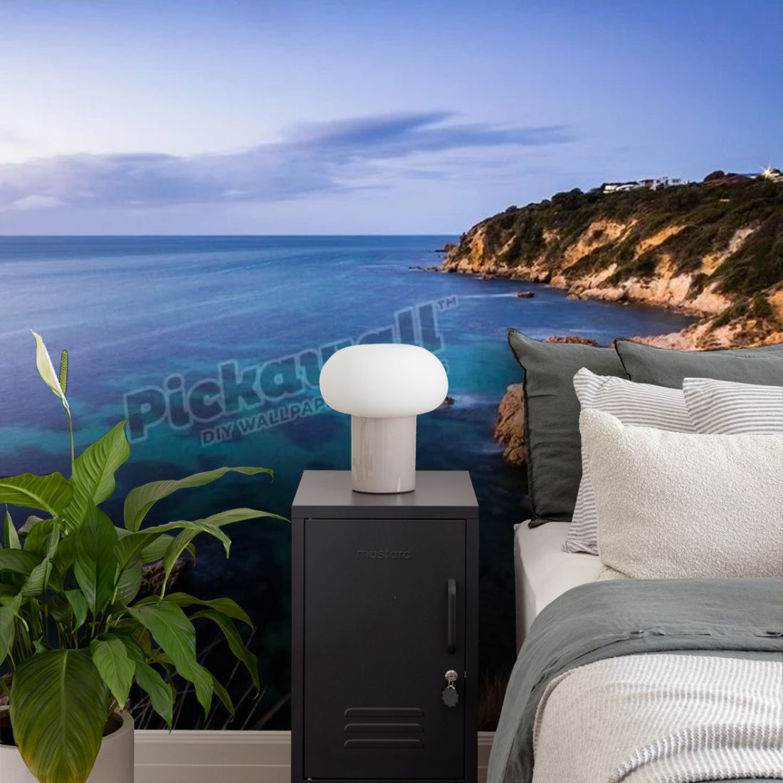 Mt Martha Pillars - 1 wallpaper in a bedroom - Pickawall