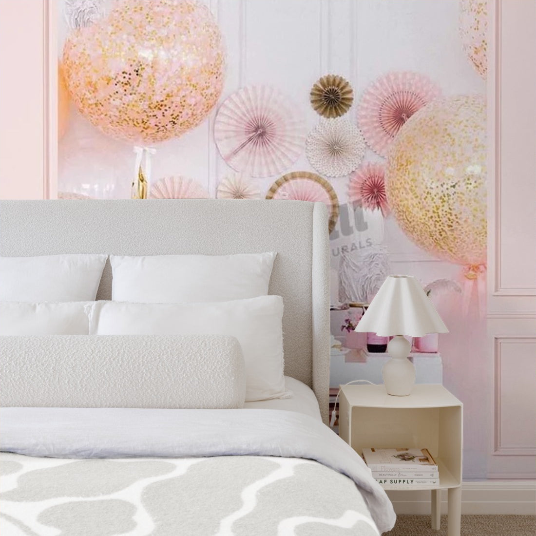 Spring Time Renovation Time! wallpaper in a bedroom - Pickawall