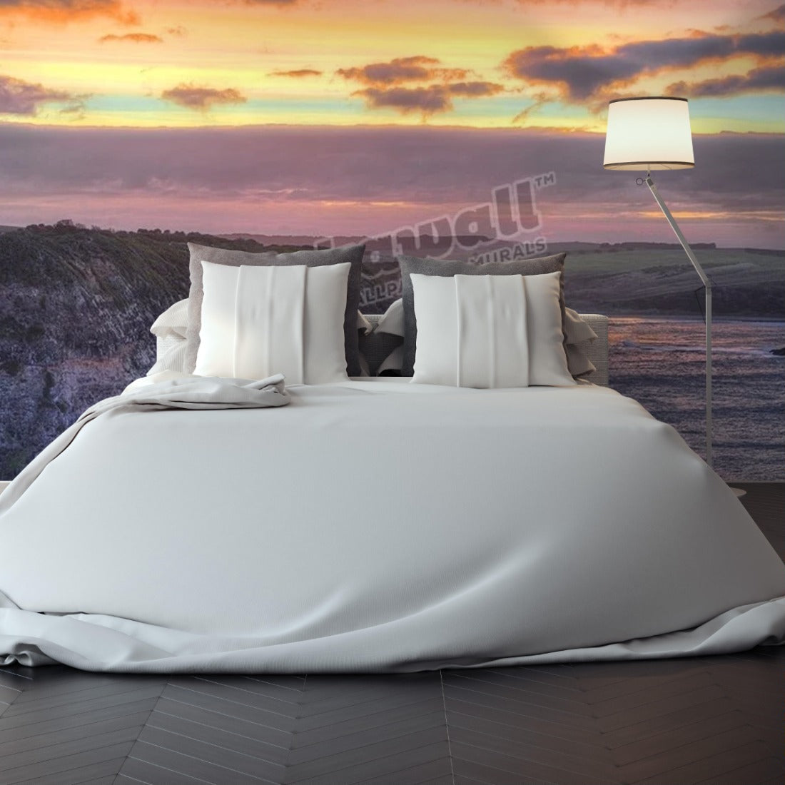 Dawn at Bushranger's bay, near Cape Schanck, Mornington Peninsular, Victoria. wallpaper in a bedroom - Pickawall