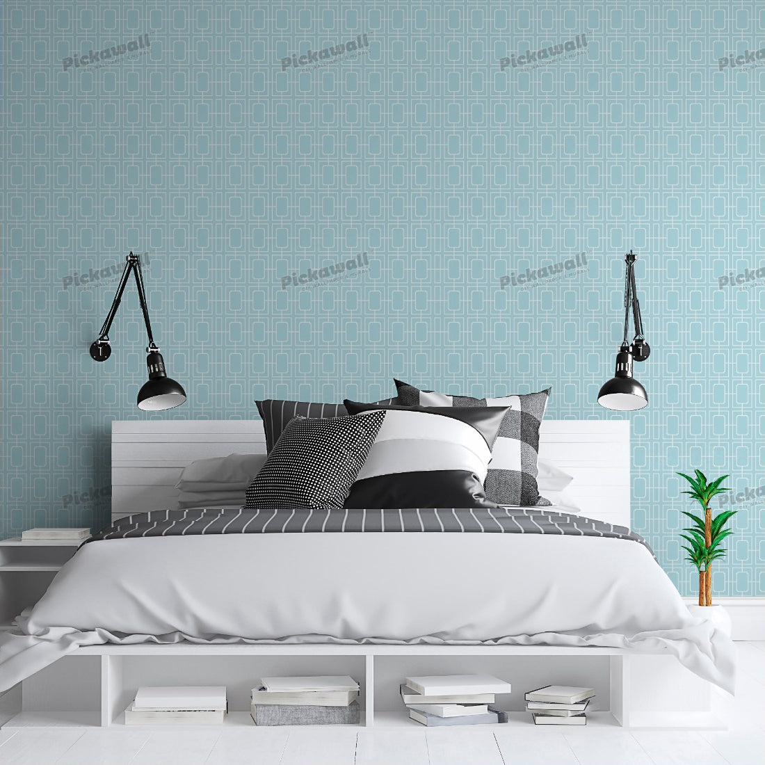 The Living Room (As seen on Channel Ten) wallpaper in a bedroom - Pickawall