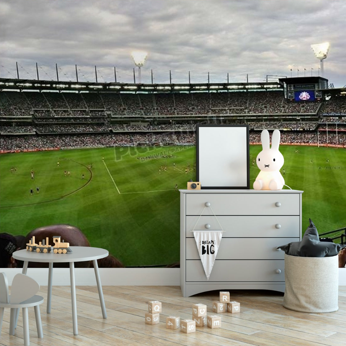 MCG ANZAC Day wallpaper in a nursery - Pickawall