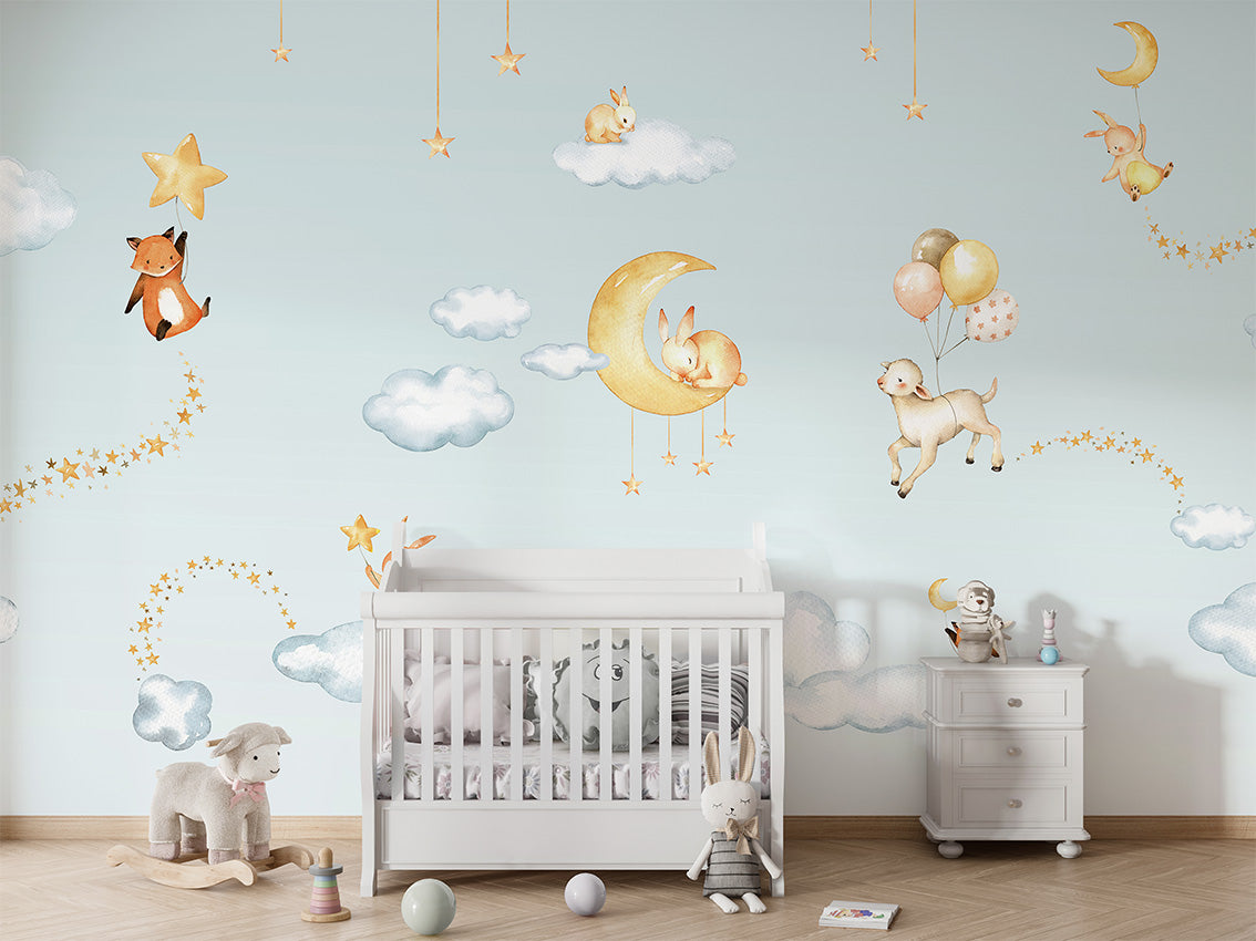 Sweet Dreams by Kikki Belle wallpaper room view - Pickawall