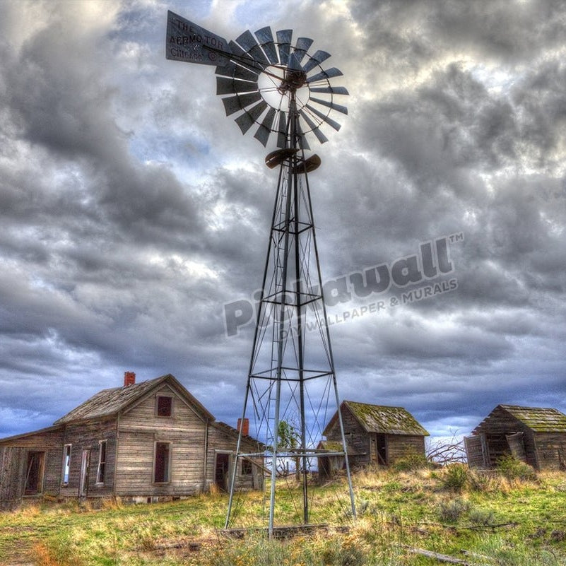 Picturesque abandoned home, Oregon plains - Pickawall