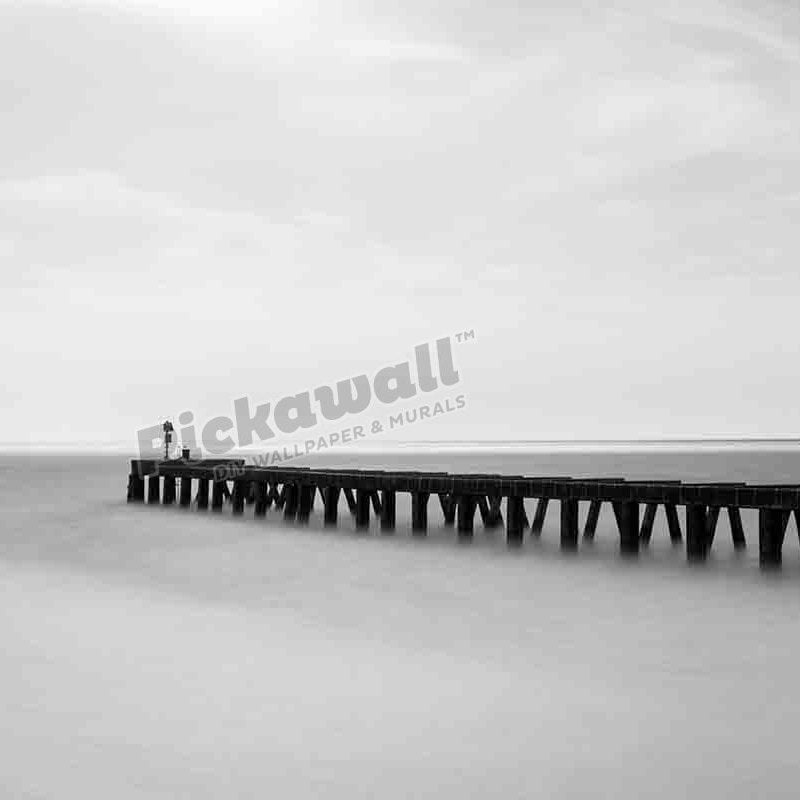 Pier into the sea - Pickawall