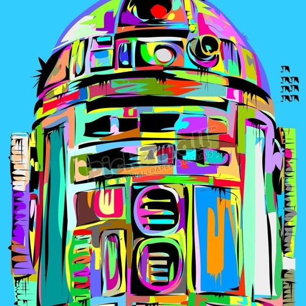 R2D2 Cartoon - Pickawall