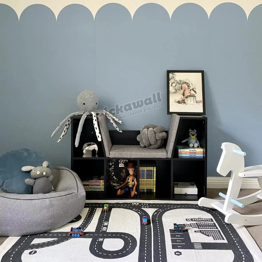 Scalloped Arches Border Set - Pickawall