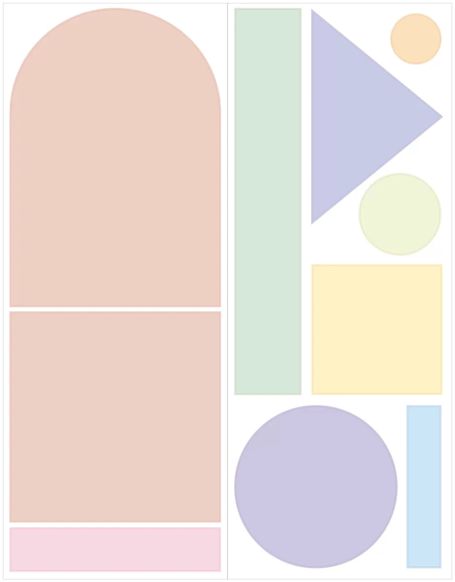 Shape Set Decals - Pickawall