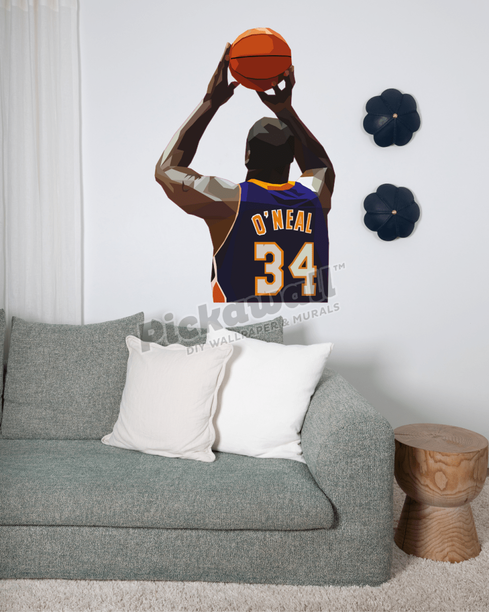 Shaquille O'Neal NBA Jersey Decal by DG Designs - Pickawall