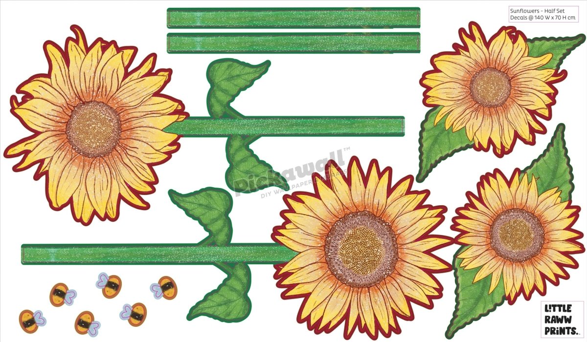 Sunflowers Little RAWW - Pickawall