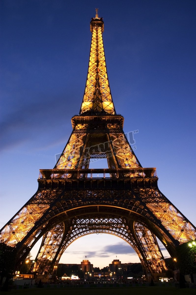 The Eiffel Tower at dusk, Paris, France - Pickawall