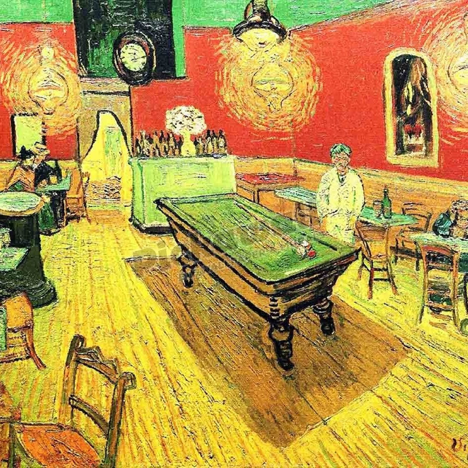 The Night Cafe' Painting Vincent van Gogh - Pickawall