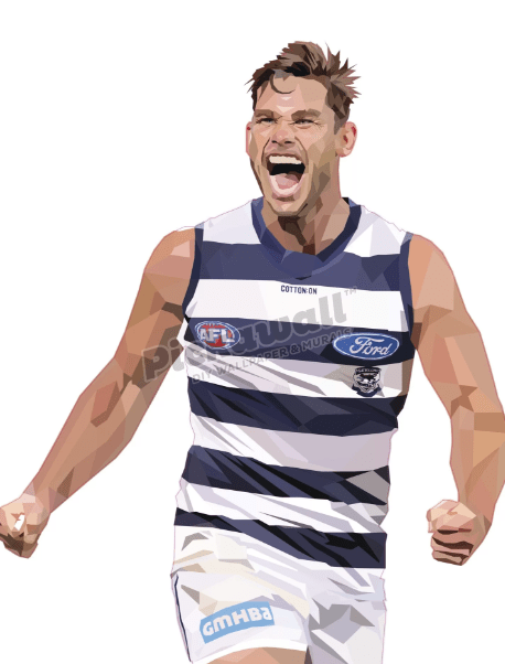 Tom Hawkins by DG Designs X AFL - Pickawall