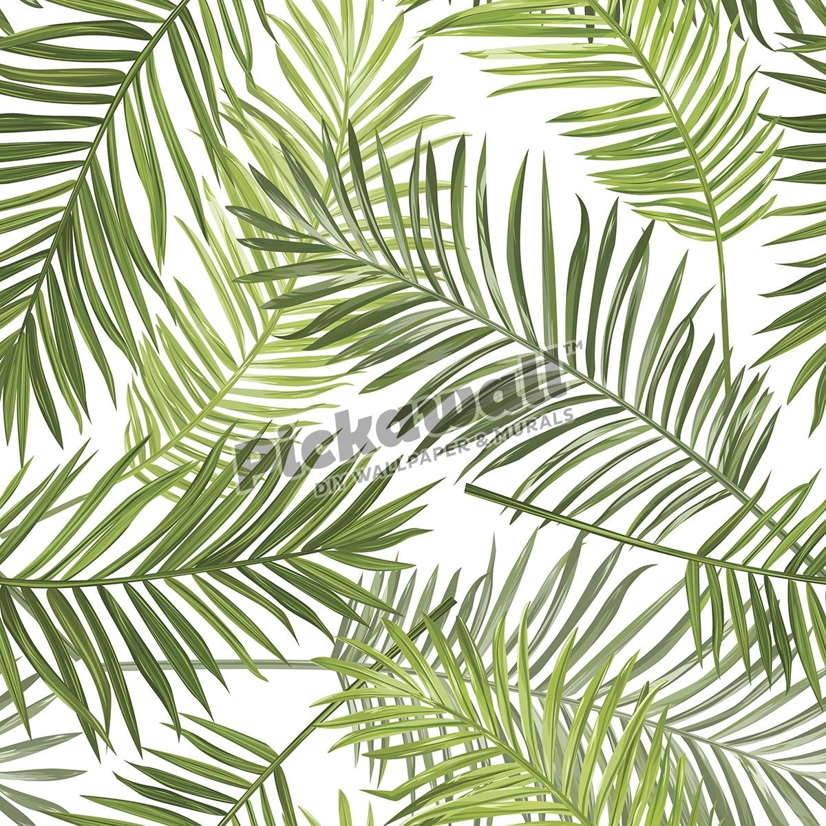 Tropical Palm Leaves Background - Pickawall