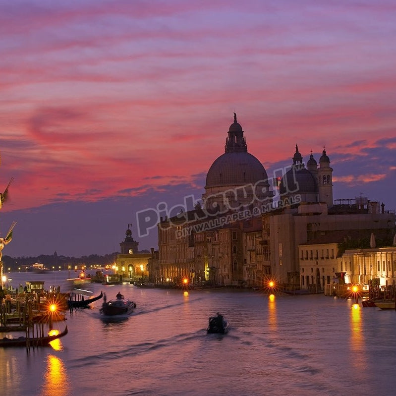 Venice, Italy, Grand Canal sunrise - Pickawall