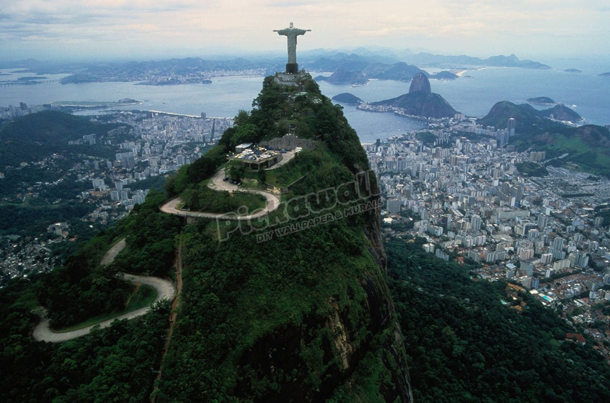 View From Corcovado in Rio de Janeiro, Brazil - Pickawall