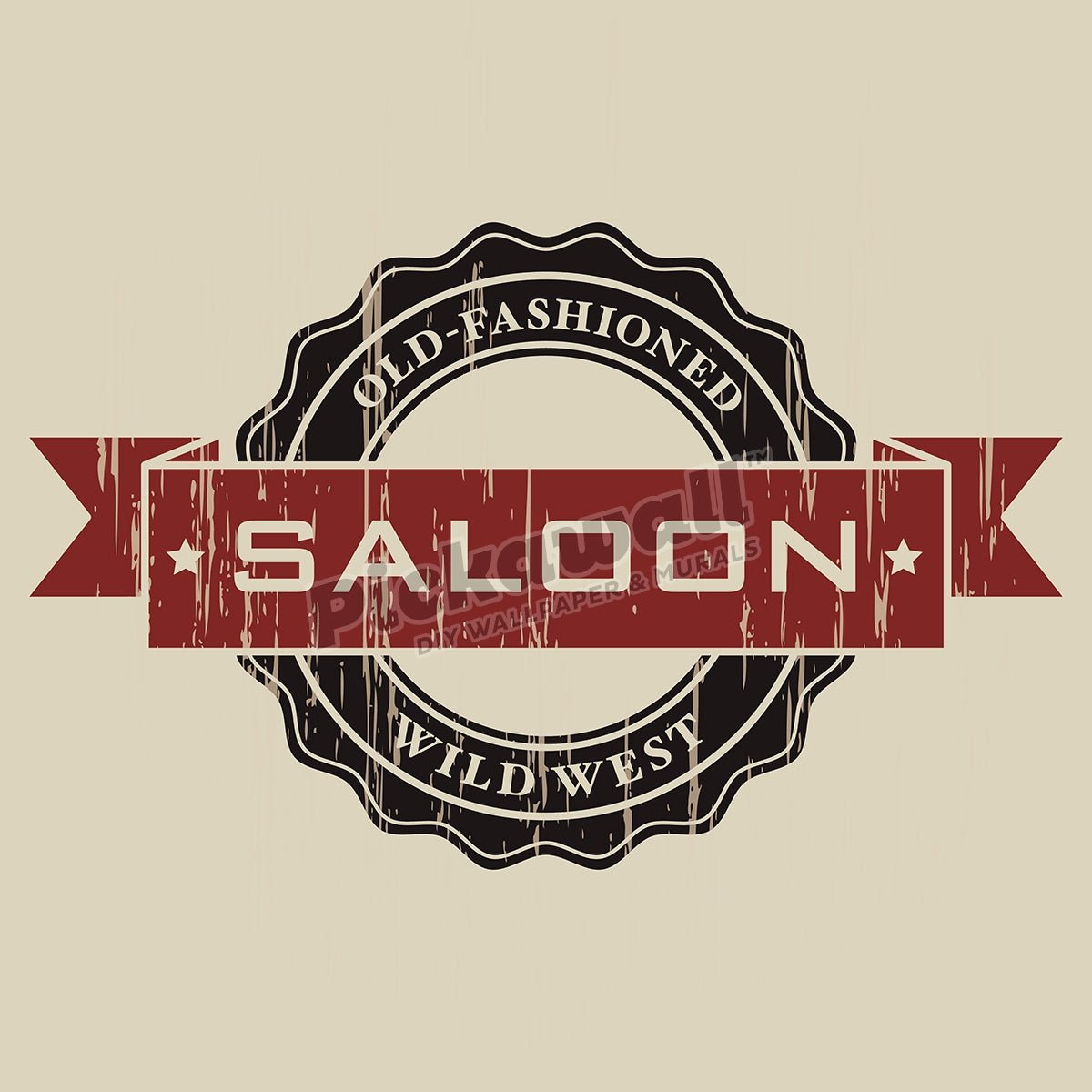Vintage Saloon Label - Pickawall